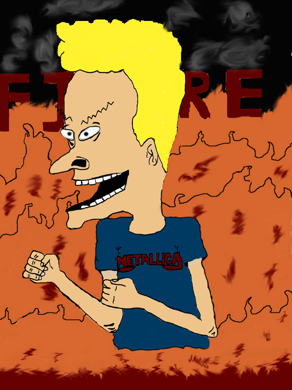 Bevises Fire By Beavis And Butthead On Deviantart