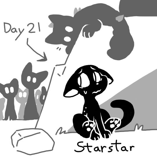Drawtober 2022 - Day 21 - Starstar by CuteCatDoodles on DeviantArt