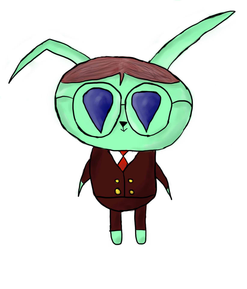 Alien bunny by ArtWolfing on DeviantArt