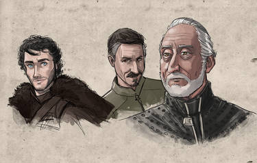 Game of thrones characters Sketches