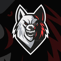 Wolf Vector Mascot Gaming Logo