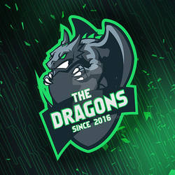 Dragon Vector Gaming Logo Design