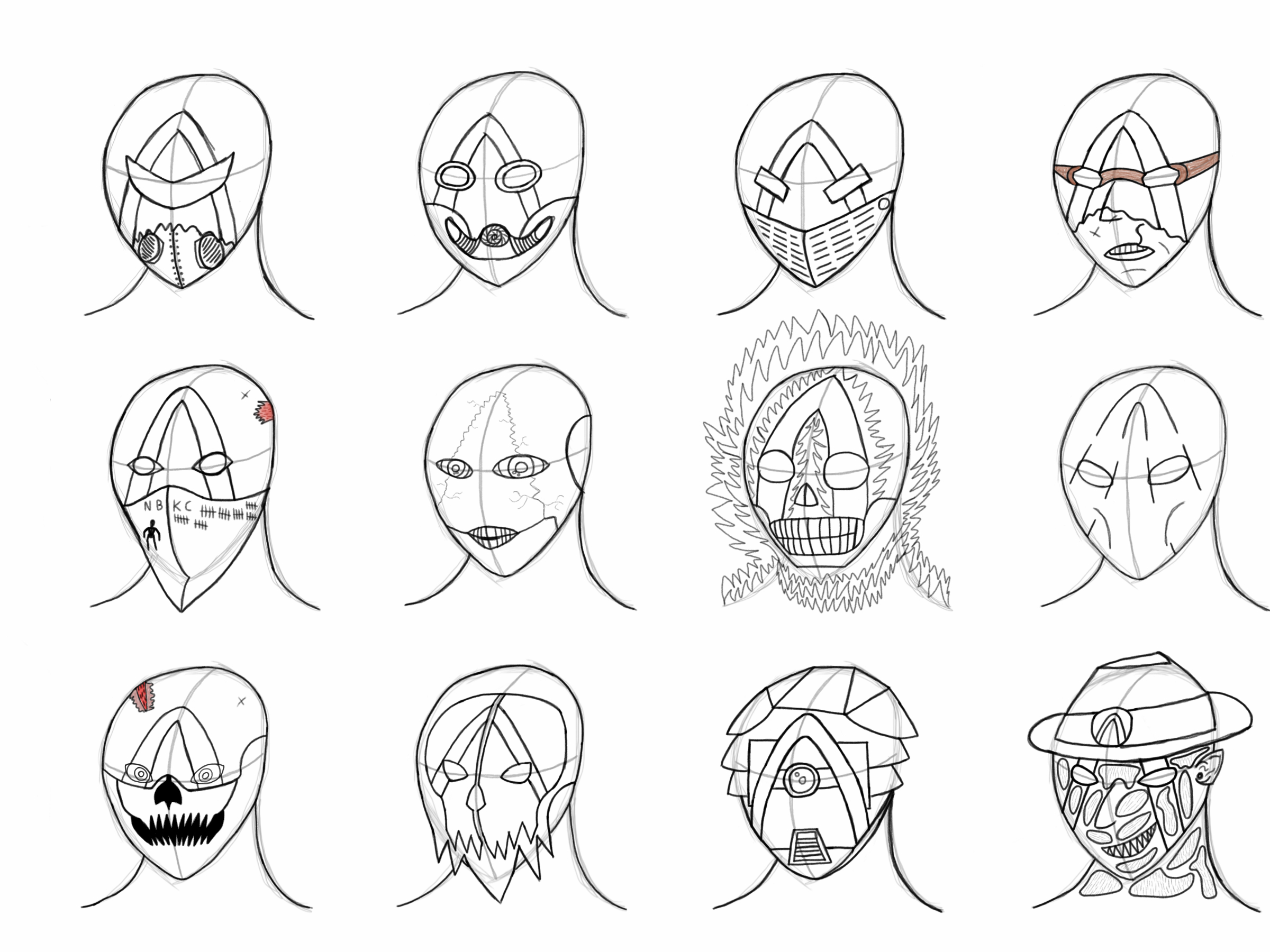 Possle borderlands 3 oc heads