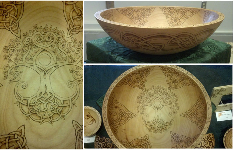 Celtic Tree Of Life Bowl