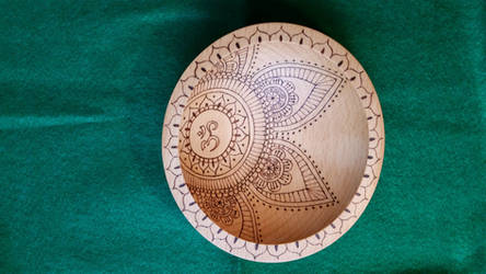 Om Henna Bowl