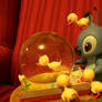 Stitch and Ducklings 1