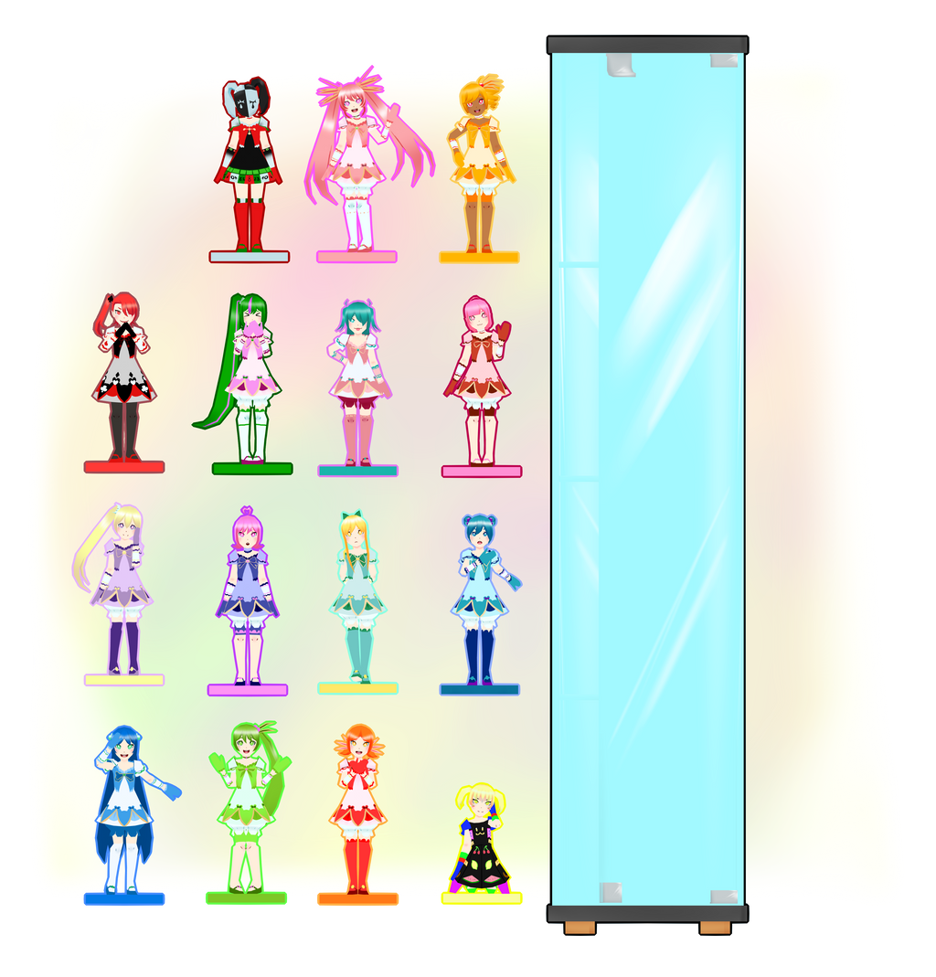 Magical Girl Figurines :D