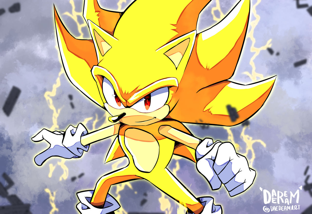 Super Sonic :: Sonic X Style by yuski on DeviantArt