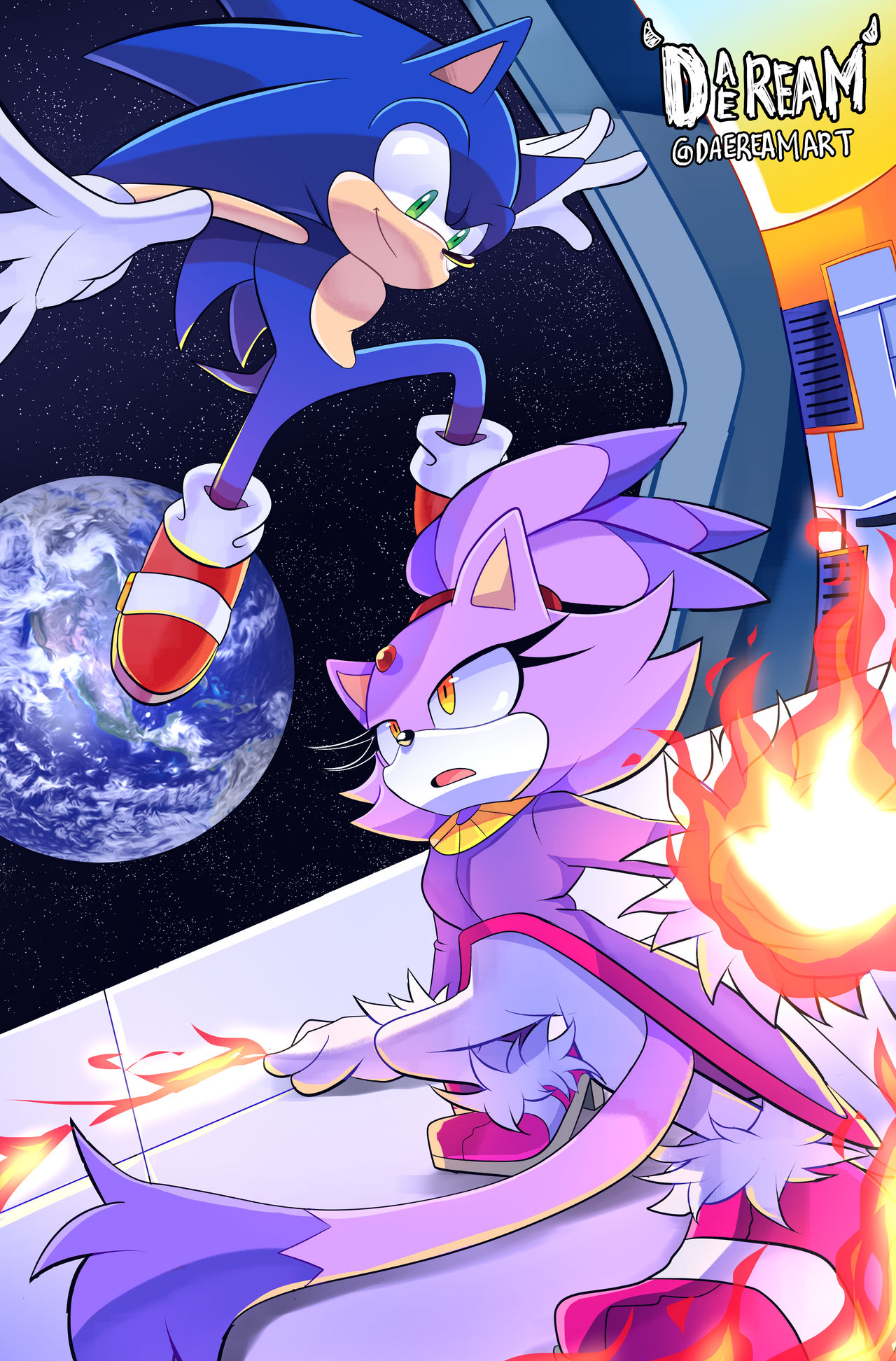 Sonic Riders Blaze Deviantart Sonic and Blaze Rush Boss Fight First Place Prize by Deaream on DeviantArt
