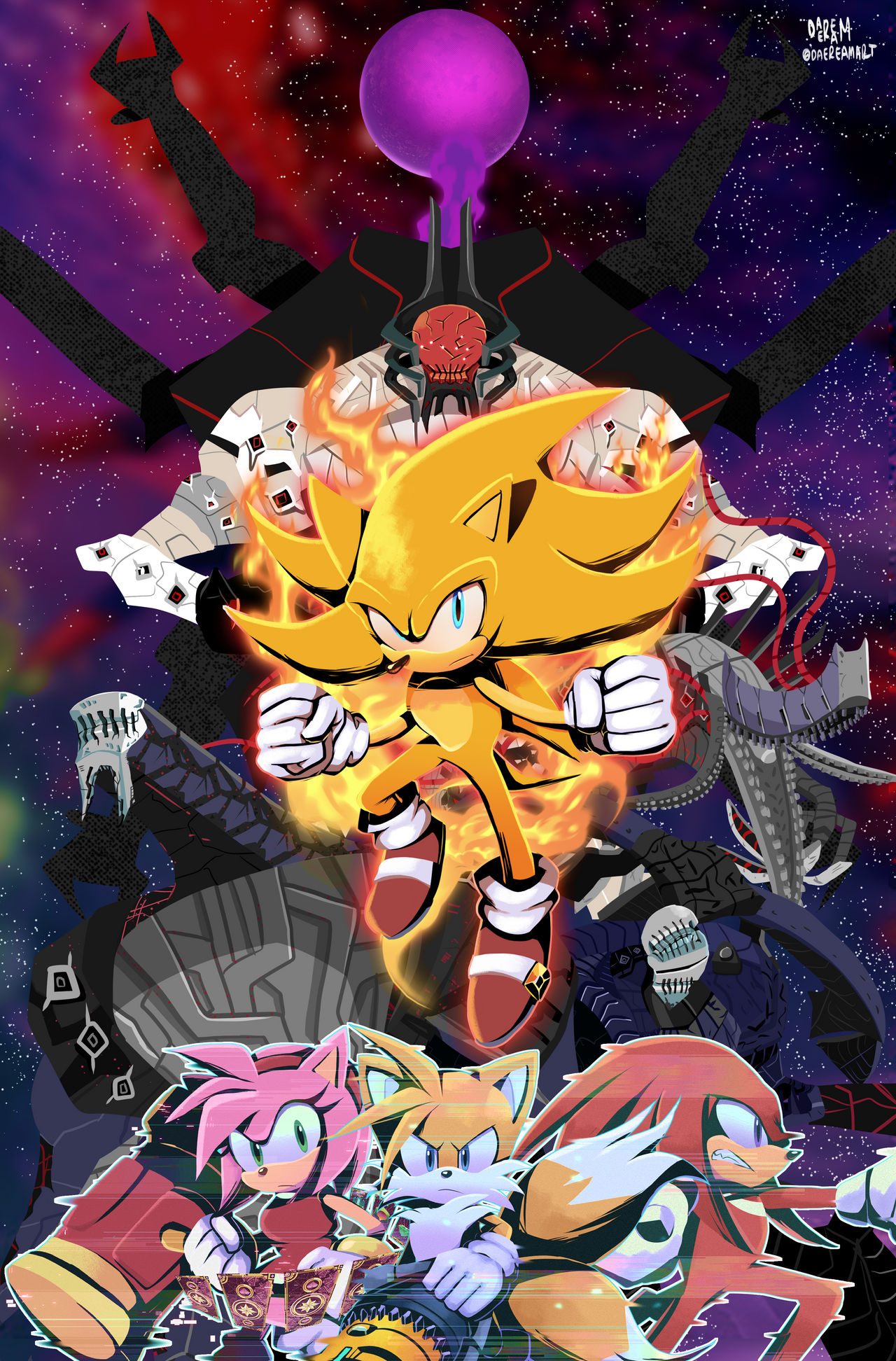 ArtStation - Sonic Frontiers Final Boss [Reimagined]