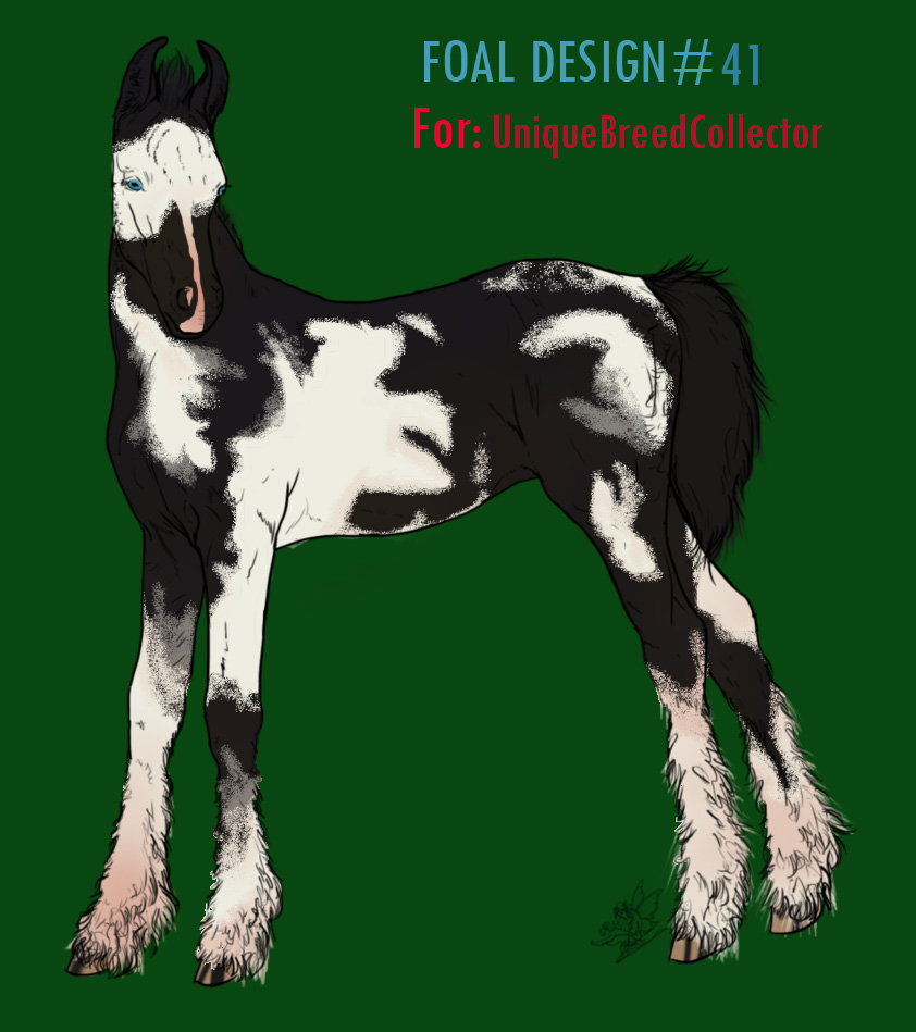 Foal Design ID#41- FOR SALE