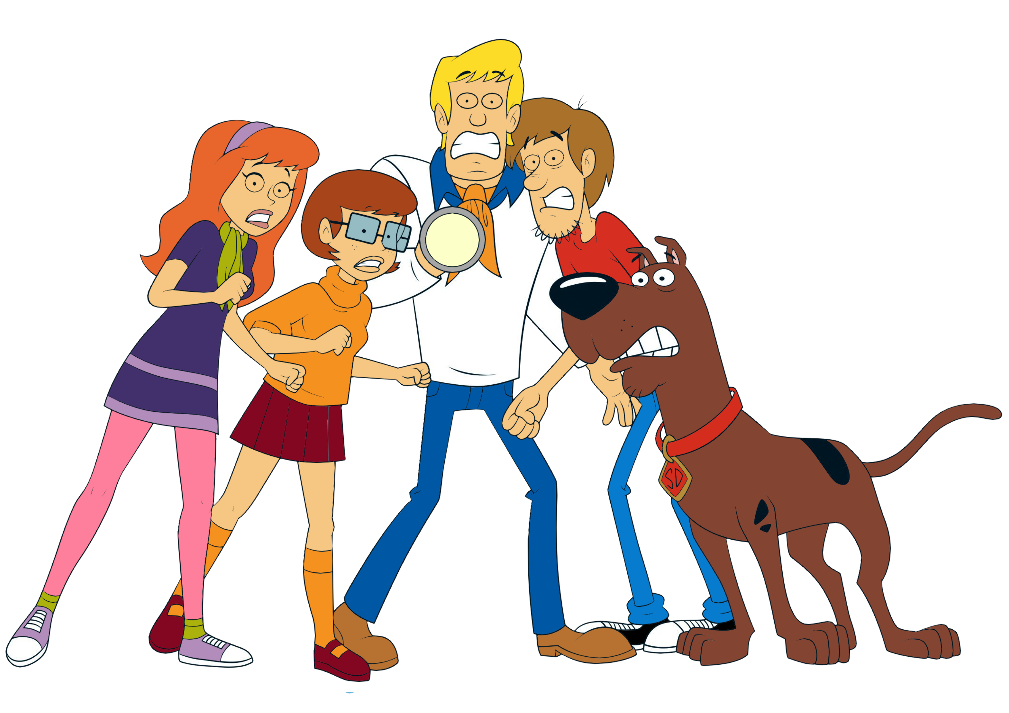 Cyber Gang Scared Be Cool Scooby Doo By Jjmunden On Deviantart 