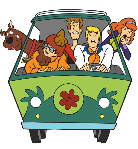 Cyber Gang in the Cyber Mystery Machine Scared by Jjmunden on DeviantArt
