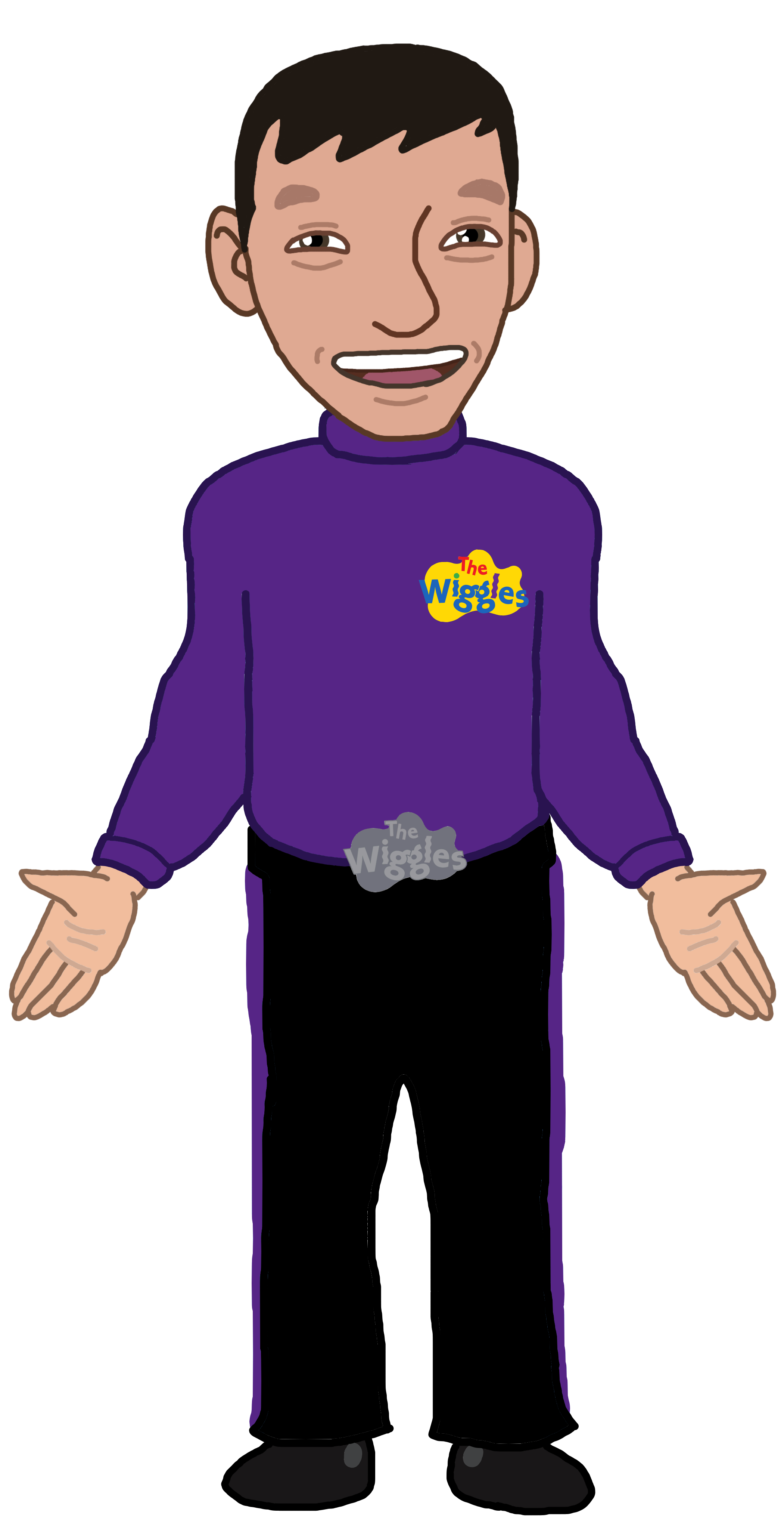 My Drawing Of Wiggles My Drawings Drawings Male Sketch Images And