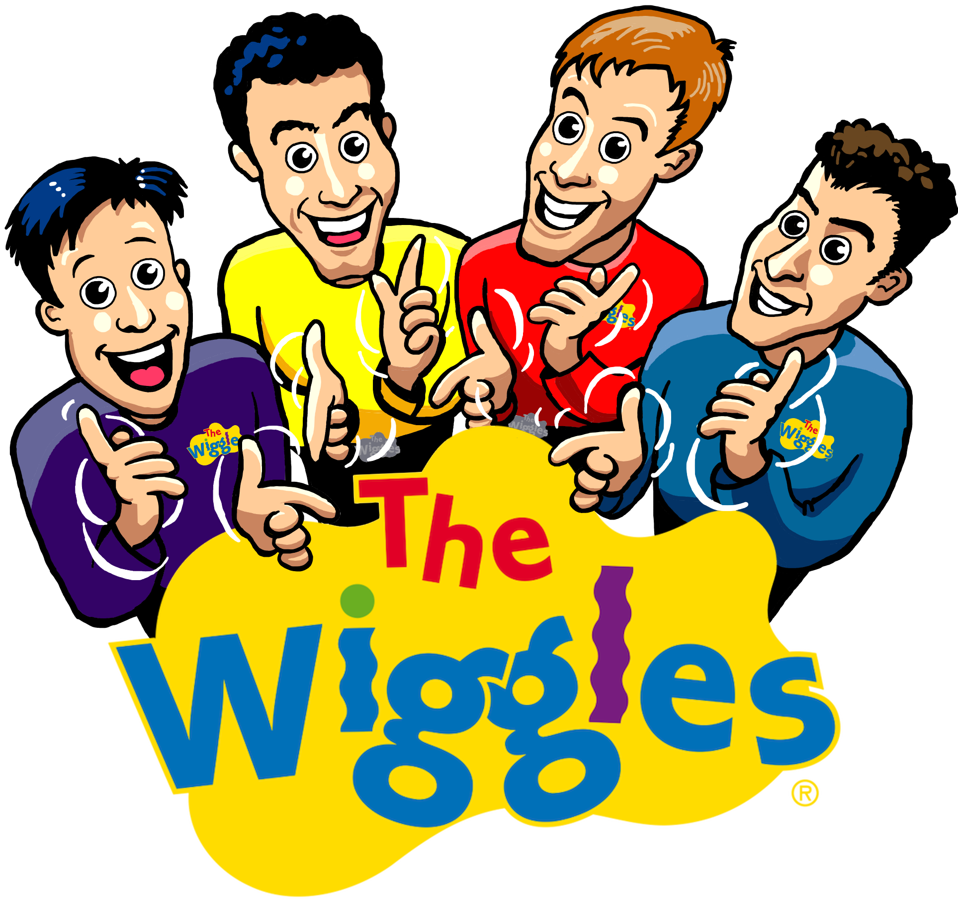 The Cartoon Wiggles Logo 2000 2006 By Jjmunden On Deviantart