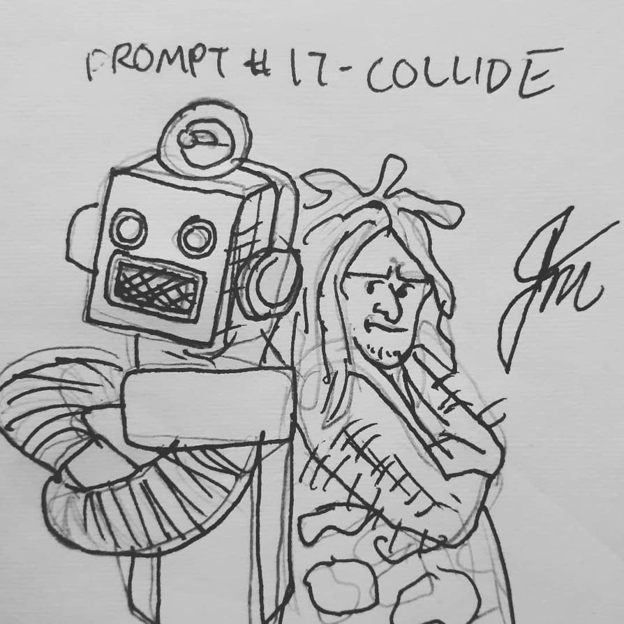 Inktober Prompt # 17 - Collide by Jjmunden on DeviantArt