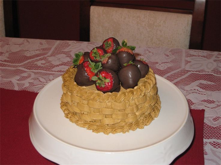 Basket Weave Cake