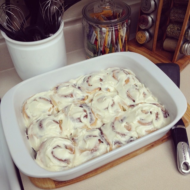 Homemade Cinamon Rolls