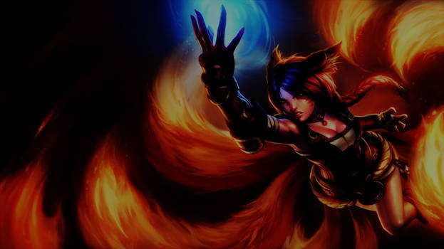 Ahri's firefox Skin