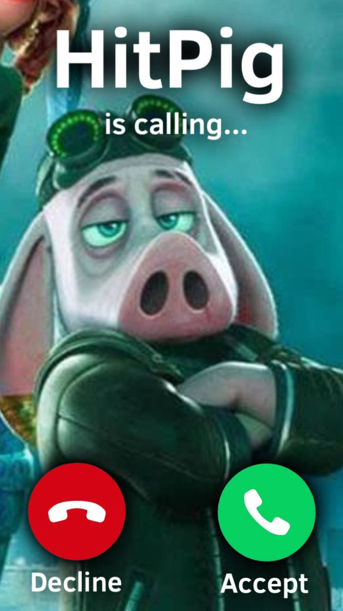 HitPig is Calling (Meme) by Chukoloco08 on DeviantArt