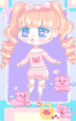 Chibi Piggy Love