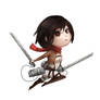 Chibi Mikasa!!!