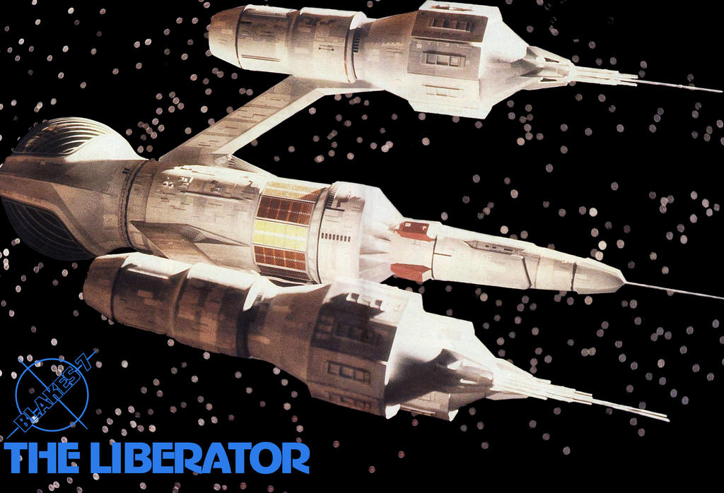 Blake's 7 Magazine Poster - The Liberator by NeilChe on DeviantArt