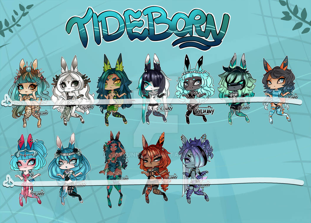 Threadborn Character Tideborn by Cylunny on DeviantArt