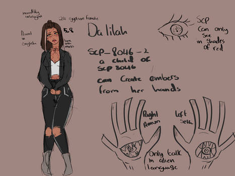 SCP-8046-2 Dalilah