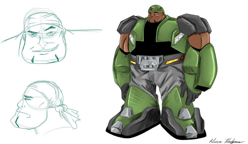 Bulkhead_Human form- with some sketches by SuperR-Illustrations on ...