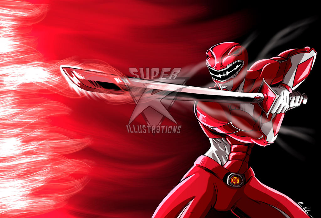 Red Ranger by SuperR-Illustrations on DeviantArt