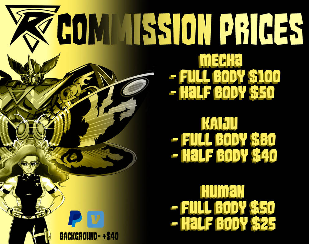 Super R Commission Prices