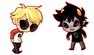 COMM - Gummi Dave and Karkat