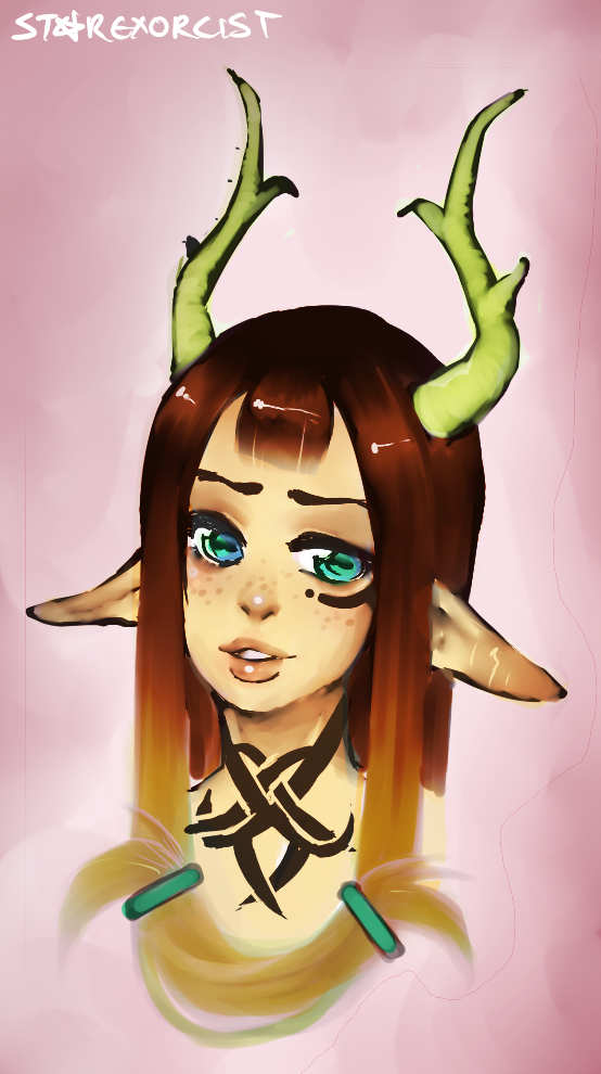 PRACTICE - Antler girl