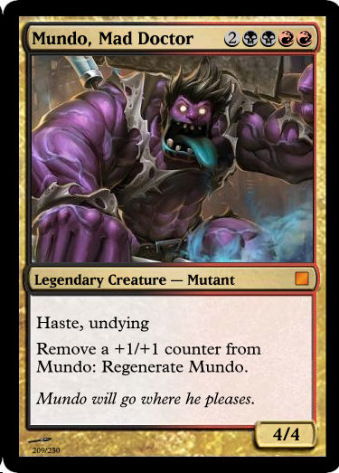 Dr. Mundo by TheSlicesWUBRG on DeviantArt