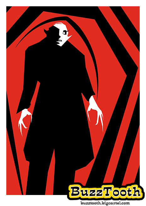 'Bird of Death' - Nosferatu Inspired Screen Print