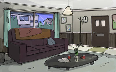 Cartoony apartment