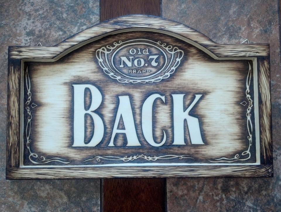 Commission: Jack Daniel's Inspired Sign