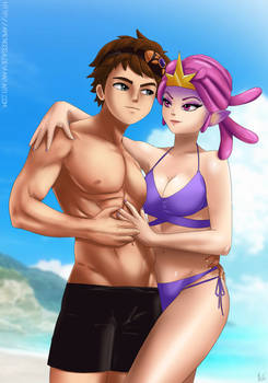 Commission: Zak x CeCe