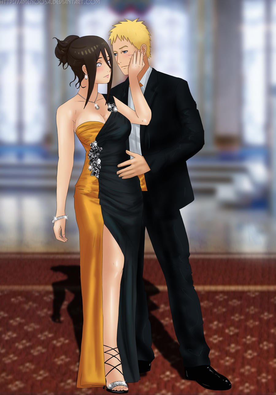 Commission Naruto x Hanabi by Amenoosa on DeviantArt