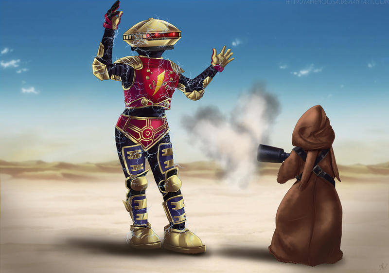 Droid Ao2 Commission: The Lost Droid - Part 1 by Amenoosa on DeviantArt