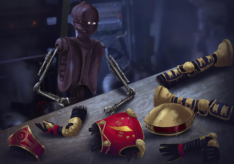 Droid Ao2 Commission: The Lost Droid - Part 5 by Amenoosa on DeviantArt