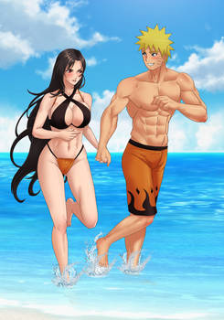 Commission: Naruto x Tifa