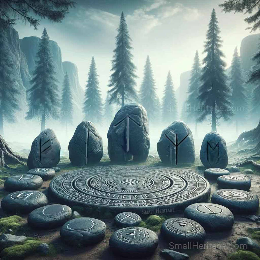 Norse Runes Stones by heritagejewelry on DeviantArt