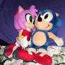 Sonic X Amy plushies