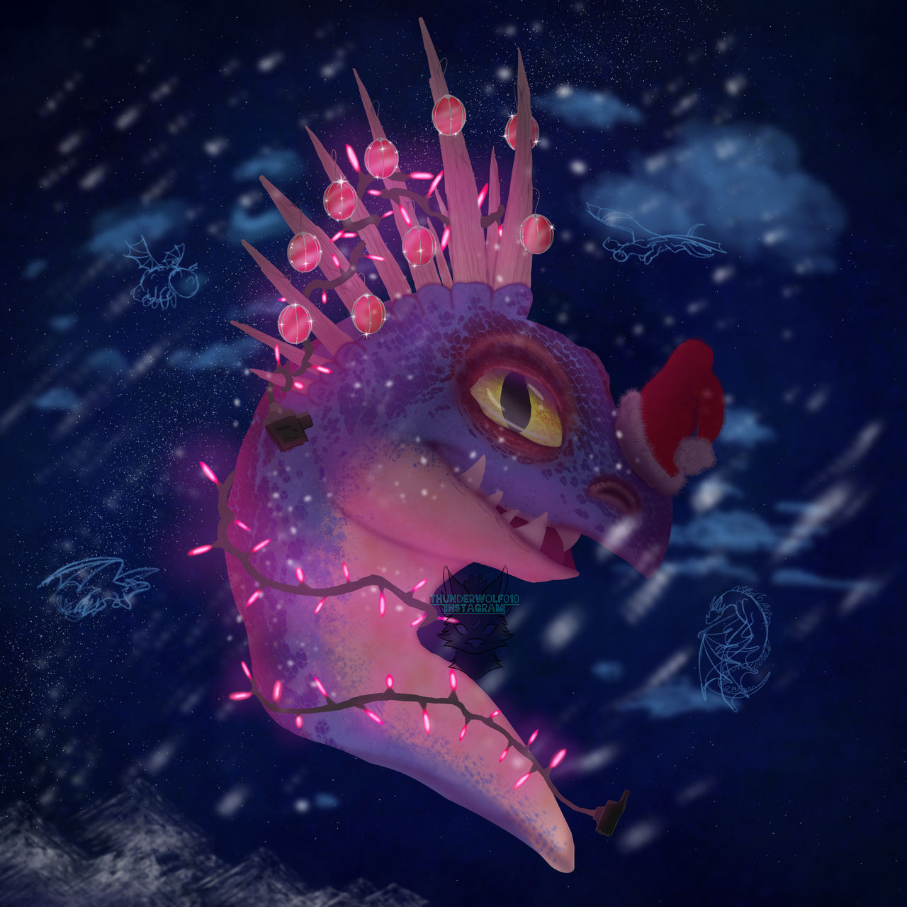 Stormfly Deviantart Stormfly Xmas by thunderwolf20 on DeviantArt
