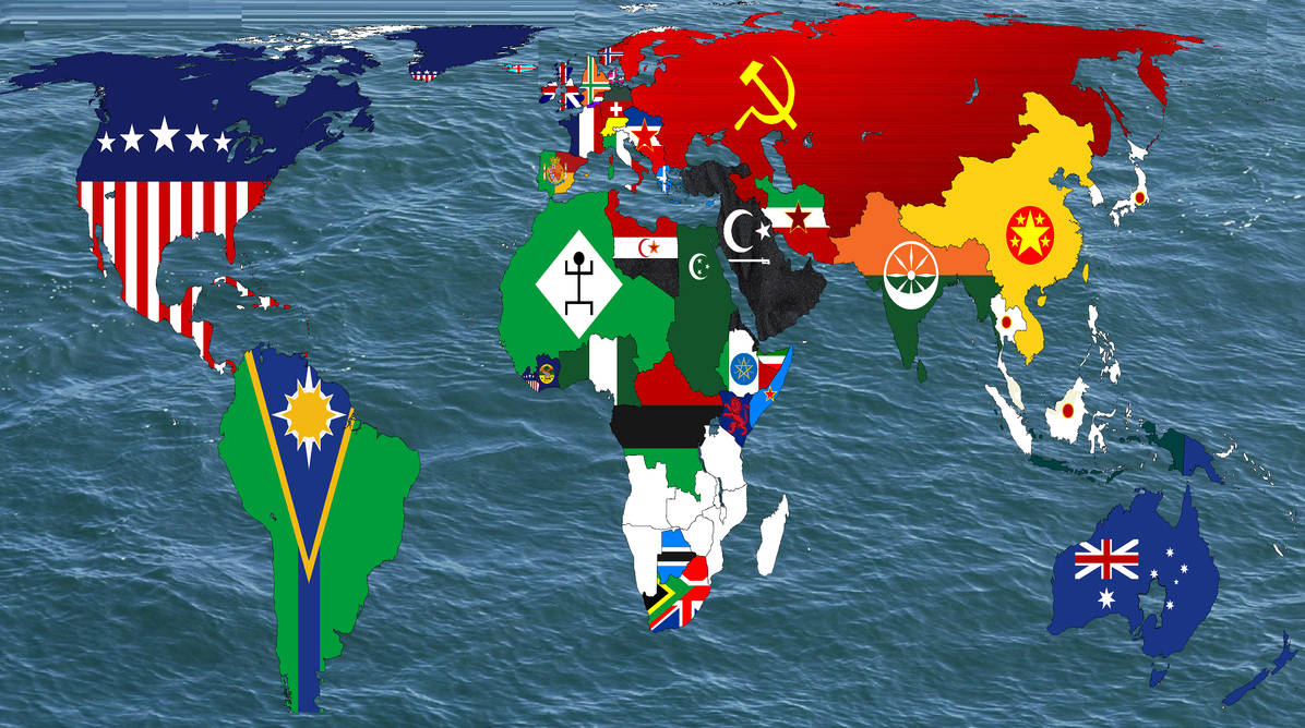 Coolest map of Earth - World of Super-States by InfinityWarriorGragg on ...