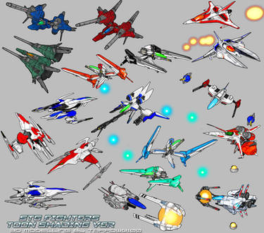 Shmup Fighters ToonShading Ver