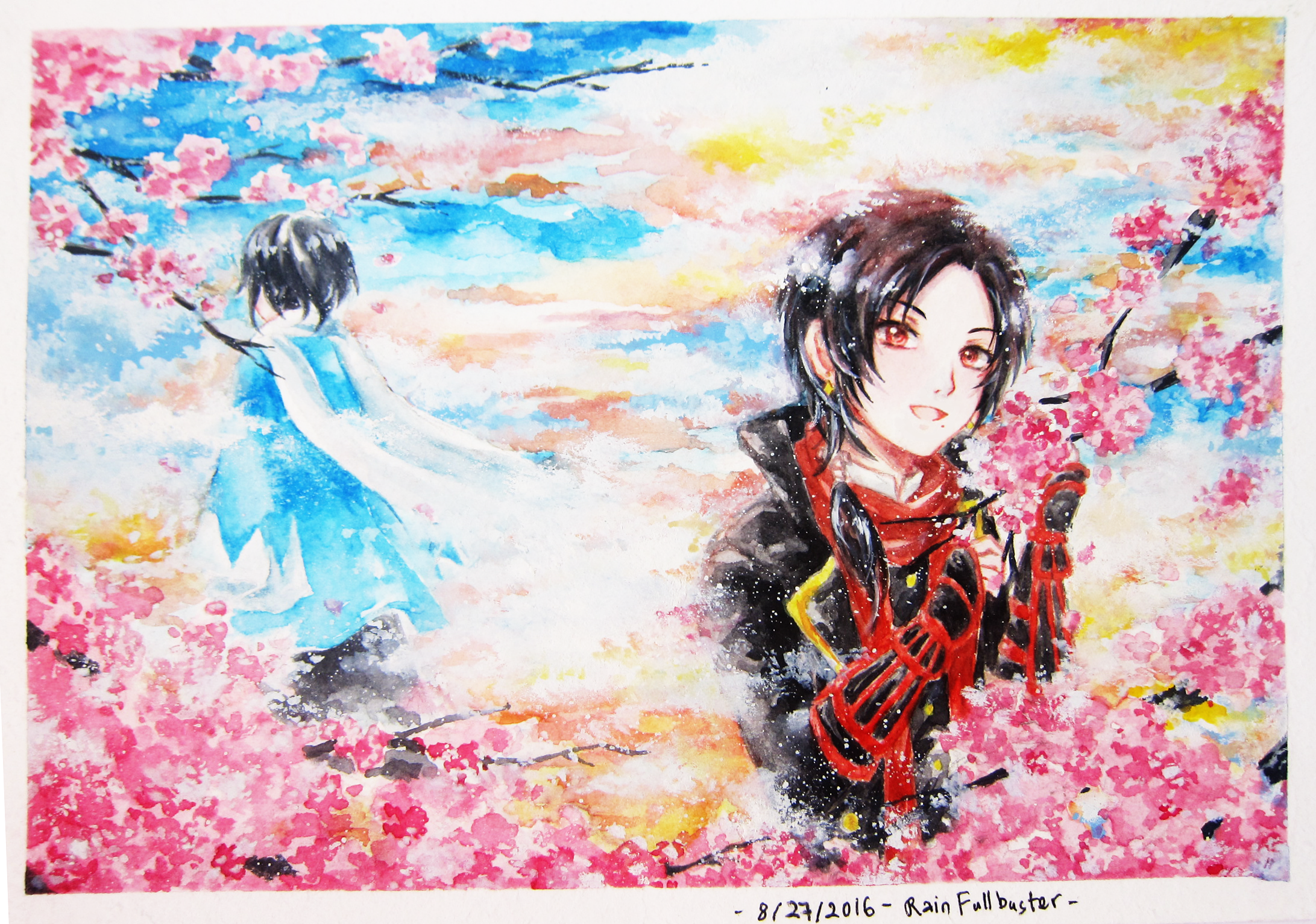 Fan art: Yamatonokami x Kashuu