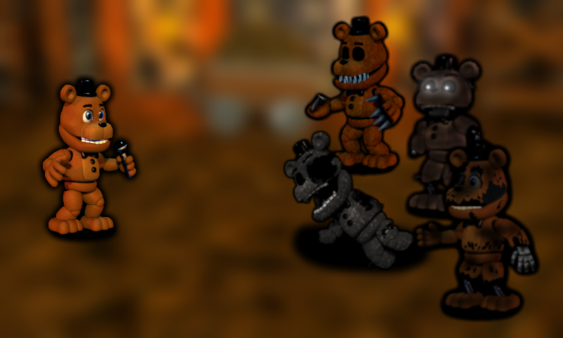 Original Animatronics: Freddy Fazbear Chao Ref by ShinySmeargle on  DeviantArt